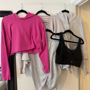 Casual Lululemon Sweatshirt Bundle